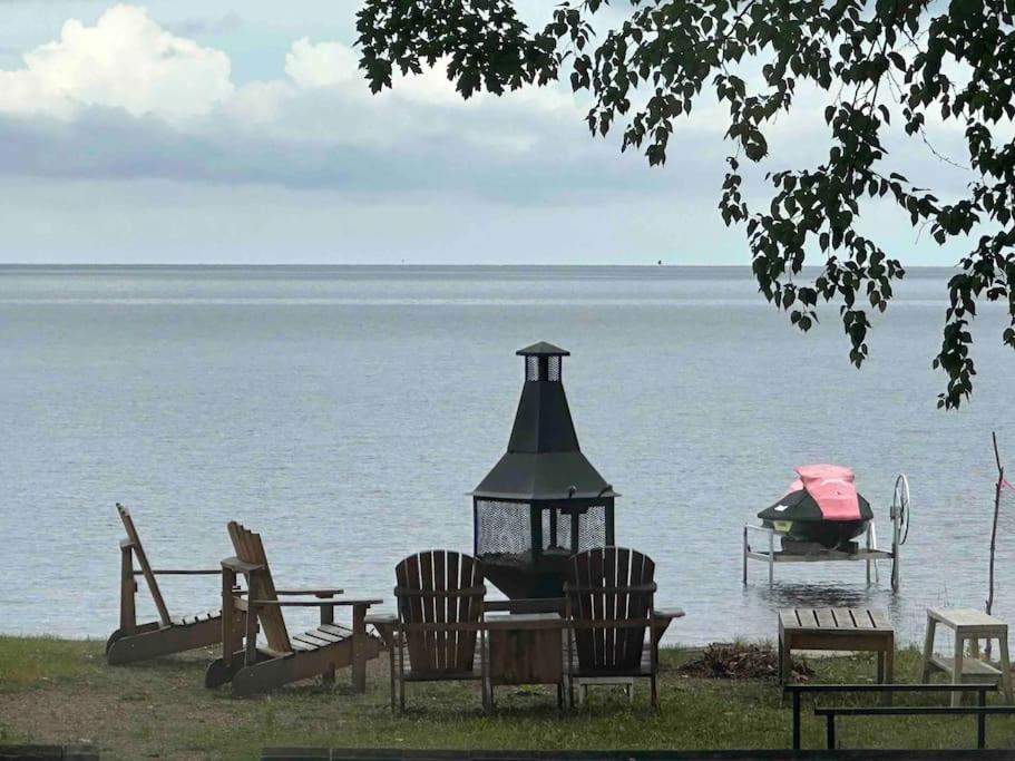 Maison Sur La Plage Chambord Dış mekan fotoğraf